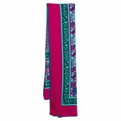 Hermes Hermès Multicolor Chasse En Inde Cashmere Shawl For Women