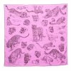 Hermes Hermès Purple Dans L'atelier De Robert Dallet Silk Scarf For Women -Deals Hermes Store luxury women hermes used accessories p582639 001