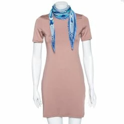 Hermes Blue Spinnakers Plisse Scarf For Women -Deals Hermes Store luxury women hermes used accessories p582722 001