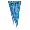 Hermes Blue Spinnakers Plisse Scarf For Women