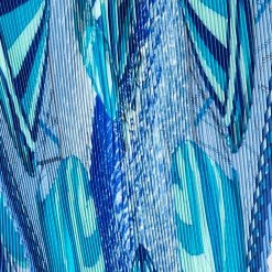 Hermes Blue Spinnakers Plisse Scarf For Women -Deals Hermes Store luxury women hermes used accessories p582722 005