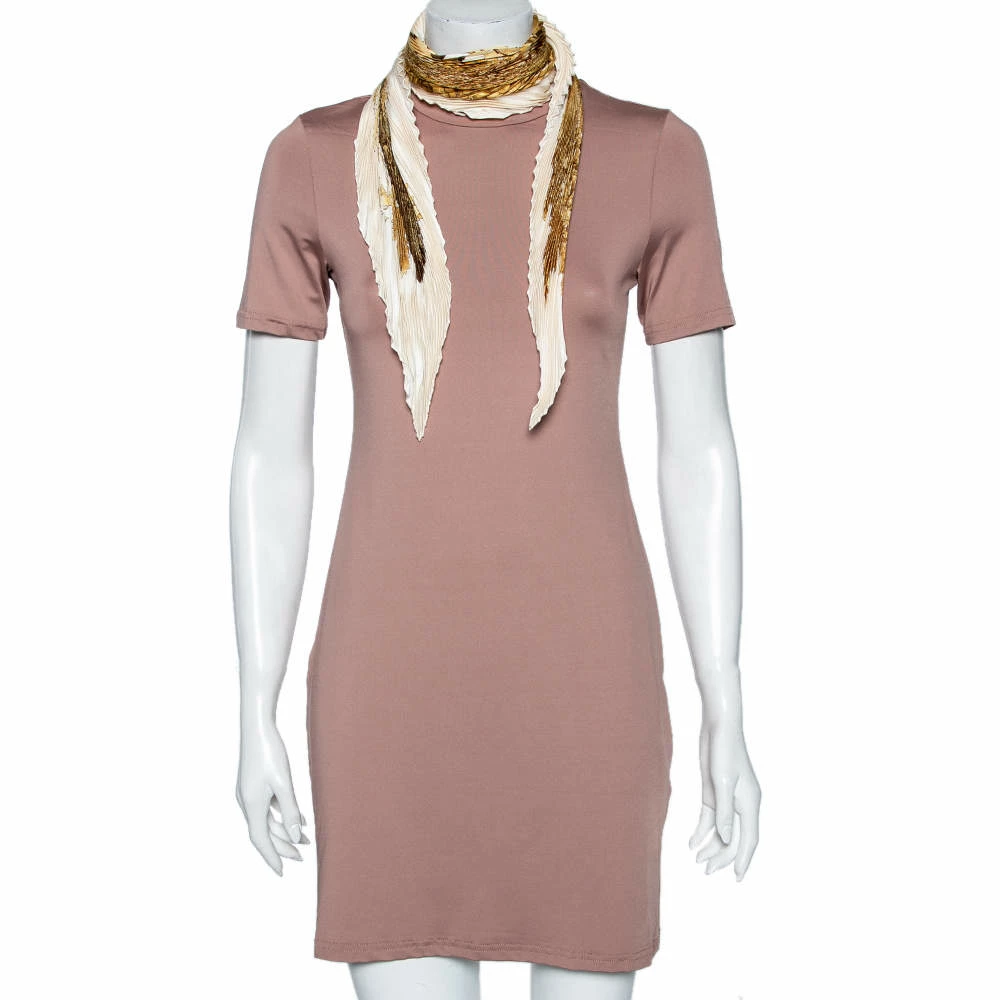 Hermes Hermès Cream Vendanges Printed Silk Plisse Scarf For Women 4 Hermes Hermès Cream Vendanges Printed Silk Plisse Scarf For Women - Image 2