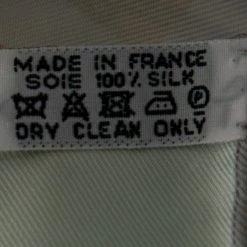 Hermes Hermés Mint Green Passementerie Silk Scarf For Women -Deals Hermes Store luxury women hermes used accessories p584119 006