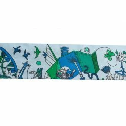 Hermes Blue Printed Silk Twilly For Women -Deals Hermes Store luxury women hermes used accessories p585595 1643719851 007