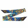 Hermes Hermès Blue Hippie Silk Twilly For Women -Deals Hermes Store luxury women hermes used accessories p589049 002