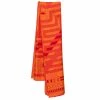 Hermes Hermès Orange Le Fil D'Ariane Cashmere Silk Shawl For Women -Deals Hermes Store luxury women hermes used accessories p590296 001