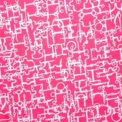 Hermes Pink Stirrup Printed Cotton Square Scarf For Women 10 Hermes Pink Stirrup Printed Cotton Square Scarf For Women -Deals Hermes Store luxury women hermes used accessories p595211 002