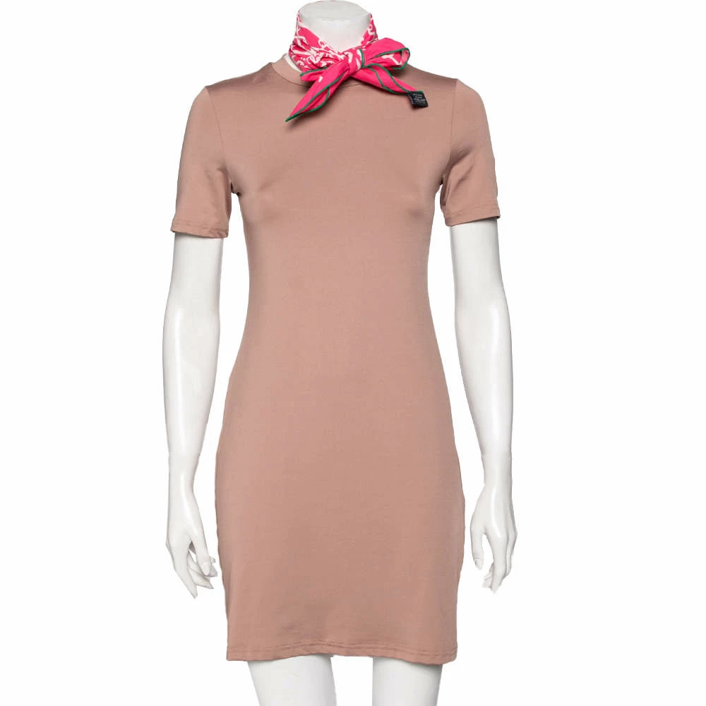 Hermes Pink Stirrup Printed Cotton Square Scarf For Women 4 Hermes Pink Stirrup Printed Cotton Square Scarf For Women - Image 2