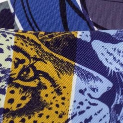 Hermes Blue Jungle Love Rainbow Printed Silk Twilly For Women -Deals Hermes Store luxury women hermes used accessories p595271 004
