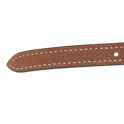 Hermes Gold/Black Epsom And Swift Leather Roulis Reversible Belt 70CM For Women 12 Hermes Gold/Black Epsom And Swift Leather Roulis Reversible Belt 70CM For Women -Deals Hermes Store luxury women hermes used accessories p609422 006