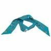 Hermes Blue Twilly Silk Stole For Women -Deals Hermes Store luxury women hermes used accessories p61231 001