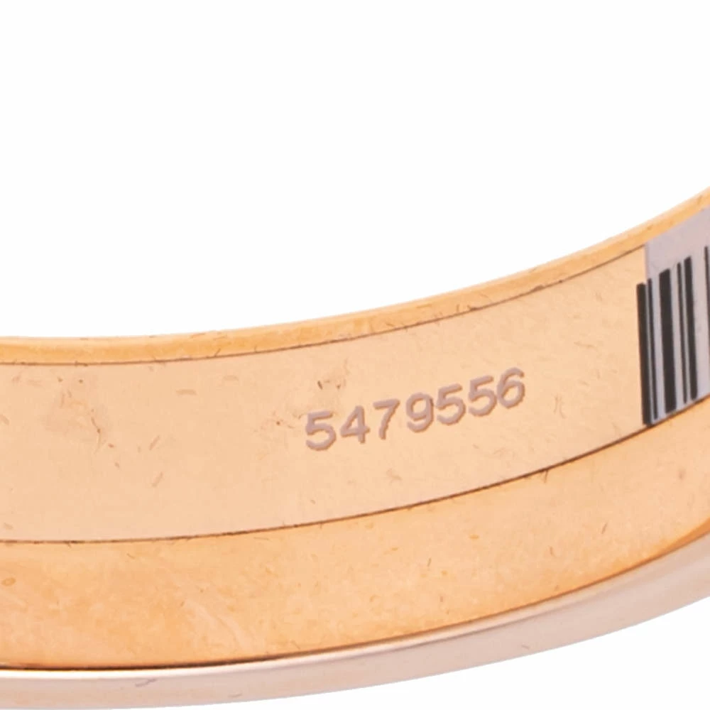 Hermes Clic H Marron Glacé Enamel Gold Tone Plated Cuff Bracelet PM For Women 9 Hermes Clic H Marron Glacé Enamel Gold Tone Plated Cuff Bracelet PM For Women - Image 7