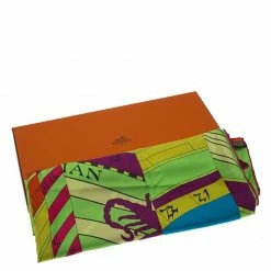 Hermes Multicolor Silk Astrologie Nouvelle Square Scarf For Women -Deals Hermes Store luxury women hermes used accessories p61904 006