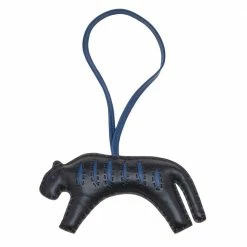 Hermes Black/Bleu Rooroo Bag Charm For Women