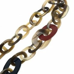 Hermes Duncan Buffalo Horn And Lacquered Wood Necklace For Women 9 Hermes Duncan Buffalo Horn And Lacquered Wood Necklace For Women -Deals Hermes Store luxury women hermes used accessories p63572 0003