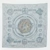 Hermes Hermès Blue Ors Nomades Silk Scarf For Women 2 Hermes Hermès Blue Ors Nomades Silk Scarf For Women -Deals Hermes Store luxury women hermes used accessories p640697 001