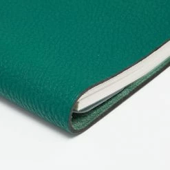 Hermes Menthe Clemence Leather Ulysee MM Agenda/Notebook For Women -Deals Hermes Store luxury women hermes used accessories p644136 004