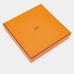 Hermes Hermès Black Leather Palladium Plated Chain Link Belt 90 For Women -Deals Hermes Store luxury women hermes used accessories p647322 005