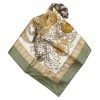 Hermes Green Les Legendes De L'Arbre Silk Square Scarf For Women -Deals Hermes Store luxury women hermes used accessories p64778 0001