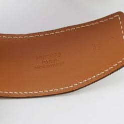 Hermes White Epsom Leather H Constance Reversible Belt 95CM For Women -Deals Hermes Store luxury women hermes used accessories p652048 002