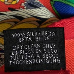 Hermes Hermès Multicolor Foliage Print Silk Scarf For Women -Deals Hermes Store luxury women hermes used accessories p657415 003