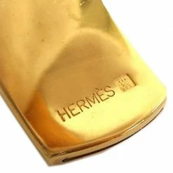 Hermes Kelly Couchevel Leather Gold Plated Cuff Bracelet For Women -Deals Hermes Store luxury women hermes used accessories p65884 007