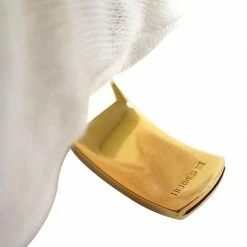 Hermes Epsom Leather Gold Plated Cuff Bracelet For Women -Deals Hermes Store luxury women hermes used accessories p65891 005