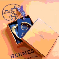 Hermes Gold Plated Vintage Bracelet For Women -Deals Hermes Store luxury women hermes used accessories p663936 003