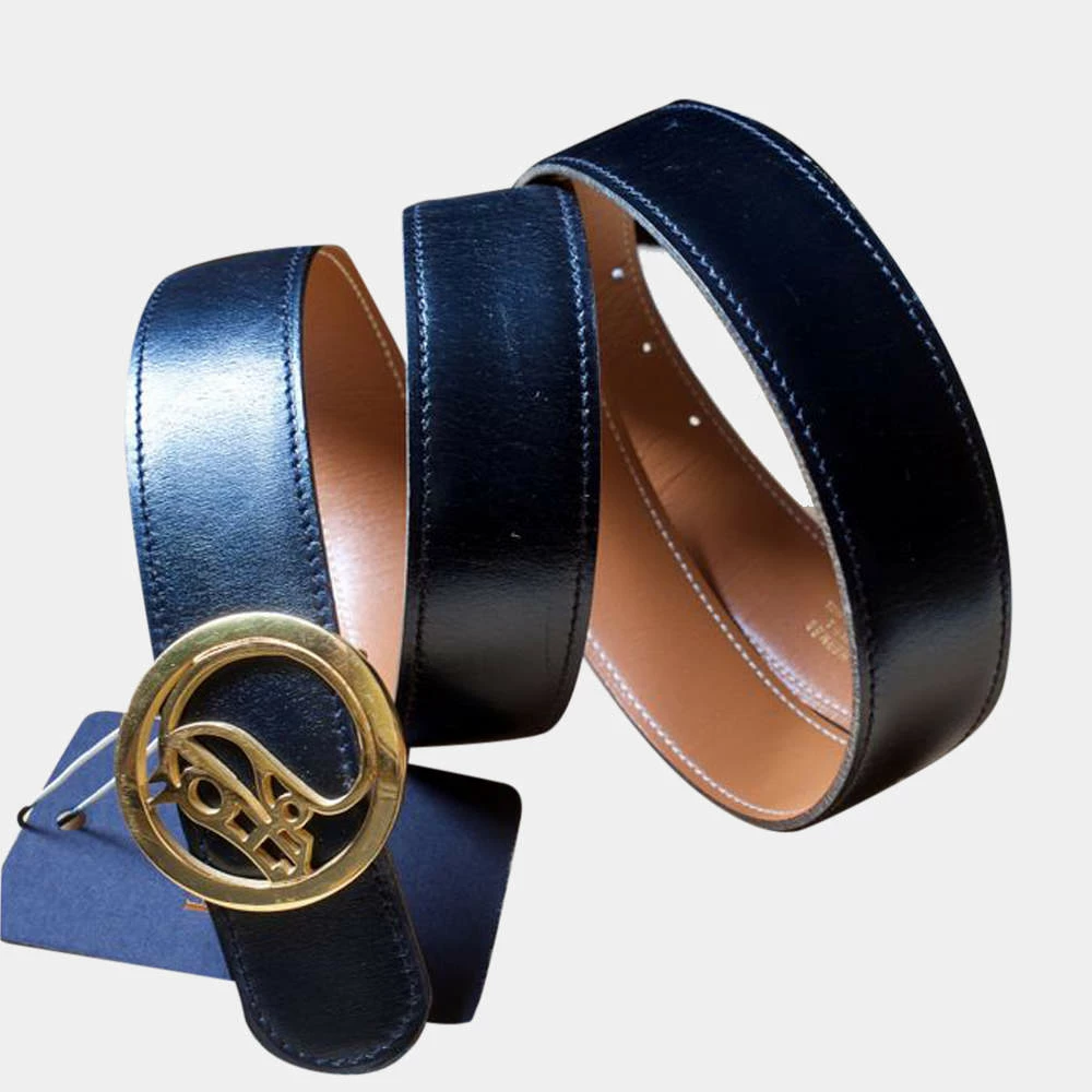 Hermes Blak Cintura Belt Size 90 Cm For Women 3 Hermes Blak Cintura Belt Size 90 Cm For Women