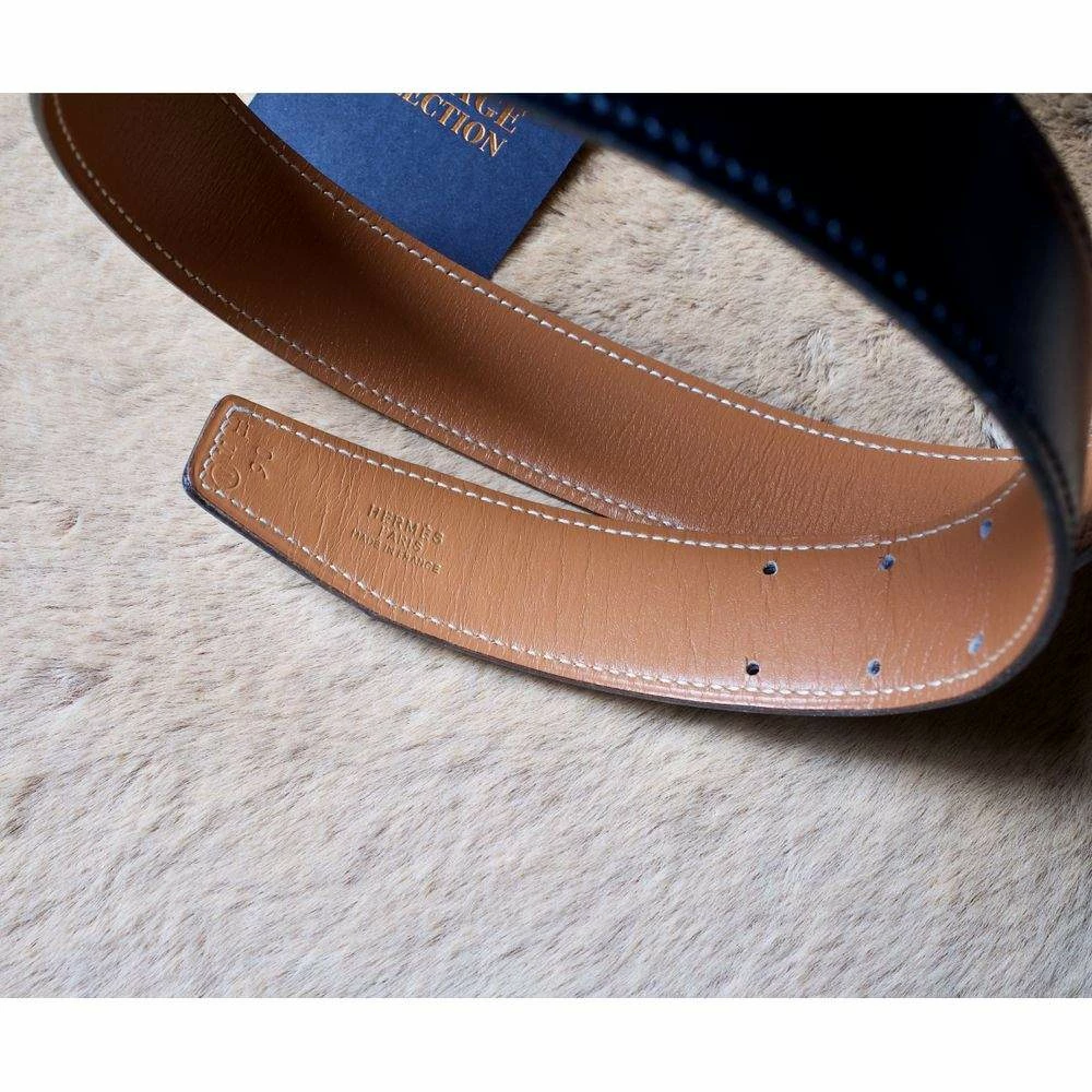 Hermes Blak Cintura Belt Size 90 Cm For Women 7 Hermes Blak Cintura Belt Size 90 Cm For Women - Image 5