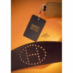 Hermes Brown Cintura Belt Size 90 Cm For Women 18 Hermes Brown Cintura Belt Size 90 Cm For Women -Deals Hermes Store luxury women hermes used accessories p667757 005