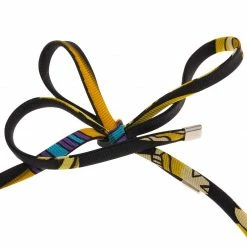 Hermes Petit Palladium Plated Printed Silk Cord Necklace For Women -Deals Hermes Store luxury women hermes used accessories p66776 004