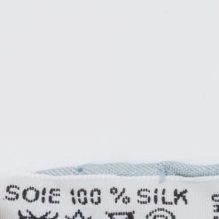 Hermes Hermès Blue Au Plus Dru Silk Plisse Scarf For Women -Deals Hermes Store luxury women hermes used accessories p669418 002