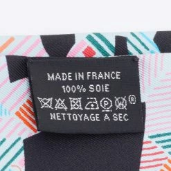 Hermes Hermès Black Cavalcadour Silk Twilly For Women 11 Hermes Hermès Black Cavalcadour Silk Twilly For Women -Deals Hermes Store luxury women hermes used accessories p669422 001