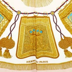 Hermes Multi Color/Pink Poste Et Cavalerie Silk Scarf For Women -Deals Hermes Store luxury women hermes used accessories p673932 006