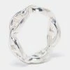 Hermes Hermès Sterling Silver Chaine D'ancre Enchainee Ring Size 54 For Women 1 Hermes Hermès Sterling Silver Chaine D'ancre Enchainee Ring Size 54 For Women -Deals Hermes Store luxury women hermes used accessories p674382 006