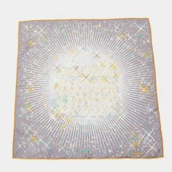 Hermes Grey Magic Kelly Silk Gavroche For Women