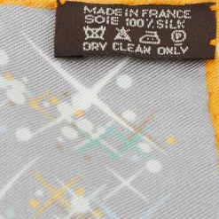 Hermes Grey Magic Kelly Silk Gavroche For Women -Deals Hermes Store luxury women hermes used accessories p683282 003