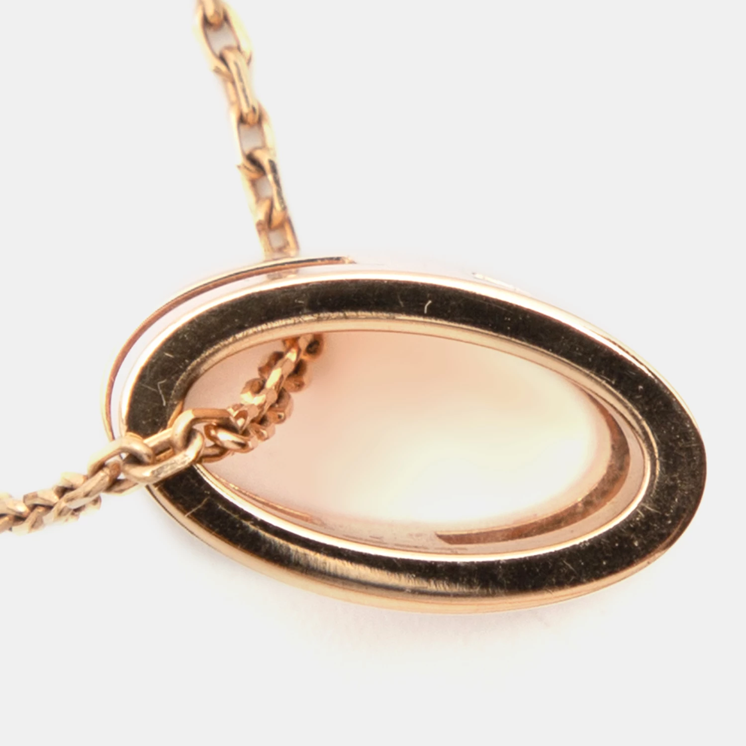 Hermes Hermès Pop H Pink Enamel Gold Tone Pendant Necklace For Women 5 Hermes Hermès Pop H Pink Enamel Gold Tone Pendant Necklace For Women - Image 3