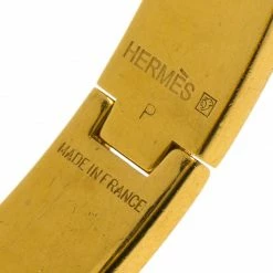 Hermes Clic Clac H Lagoon Blue Enamel Gold Plated Narrow Bracelet GM For Women 12 Hermes Clic Clac H Lagoon Blue Enamel Gold Plated Narrow Bracelet GM For Women -Deals Hermes Store luxury women hermes used accessories p79444 005