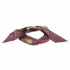 Hermes Brides De Gala Brown & Purple Printed Silk Twilly Neck Scarf For Women 2 Hermes Brides De Gala Brown & Purple Printed Silk Twilly Neck Scarf For Women -Deals Hermes Store luxury women hermes used accessories p79492 001