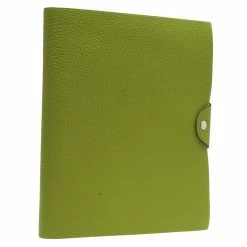 Hermes Pelouse Togo Leather Ulysses Agenda/Notebook MM For Women -Deals Hermes Store luxury women hermes used accessories p81159 003
