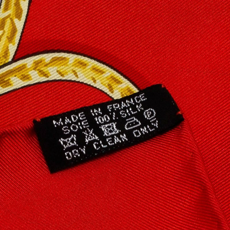 Hermes Multicolor Brides De Cour Silk Square Scarf For Women 6 Hermes Multicolor Brides De Cour Silk Square Scarf For Women - Image 4