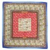 Hermes Blue Chasse En Inde Silk Square Scarf For Women -Deals Hermes Store luxury women hermes used accessories p88114 001