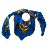 Hermes Blue Printed Silk Grand Manège Square Scarf For Women 1 Hermes Blue Printed Silk Grand Manège Square Scarf For Women -Deals Hermes Store luxury women hermes used accessories p89481 001