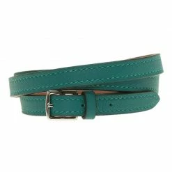 Hermes Etrivière Double Tour Green Leather Bracelet XS For Women 10 Hermes Etrivière Double Tour Green Leather Bracelet XS For Women -Deals Hermes Store luxury women hermes used accessories p89972 0003