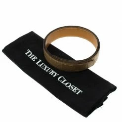 Hermes Beige Alligator Belt Strap 85 CM For Women -Deals Hermes Store luxury women hermes used accessories p93972 0006