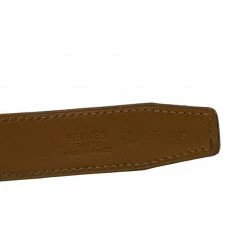 Hermes Brown Ostrich Belt Strap 85 CM For Women -Deals Hermes Store luxury women hermes used accessories p93973 0005