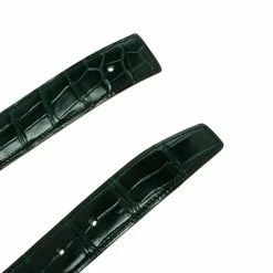 Hermes Green Porosus Crocodile Leather Belt Strap 90 CM For Women -Deals Hermes Store luxury women hermes used accessories p93975 0004