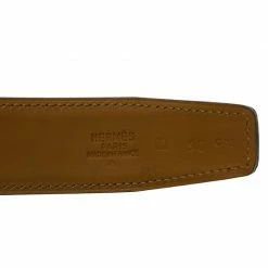 Hermes Green Porosus Crocodile Leather Belt Strap 90 CM For Women -Deals Hermes Store luxury women hermes used accessories p93975 0005